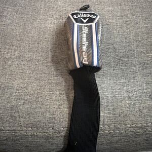 Callaway Golf Steelhead 5 Hybrid Headcover Multi Tag Gray Black White Silver NEW